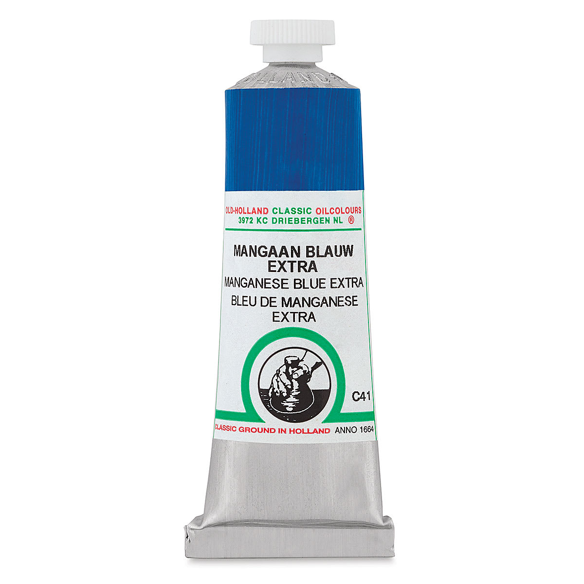 Old Holland Classic Oil Color - Manganese Blue Extra, 40 ml tube