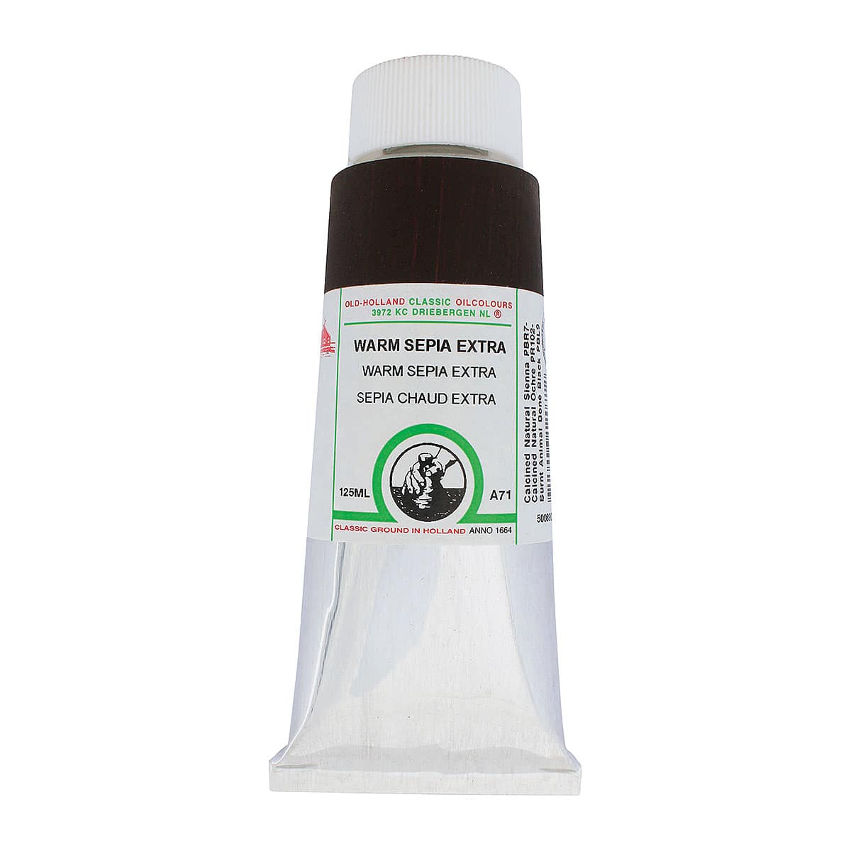 Old Holland Classic Oil Color - Warm Sepia Extra 125 ml tube