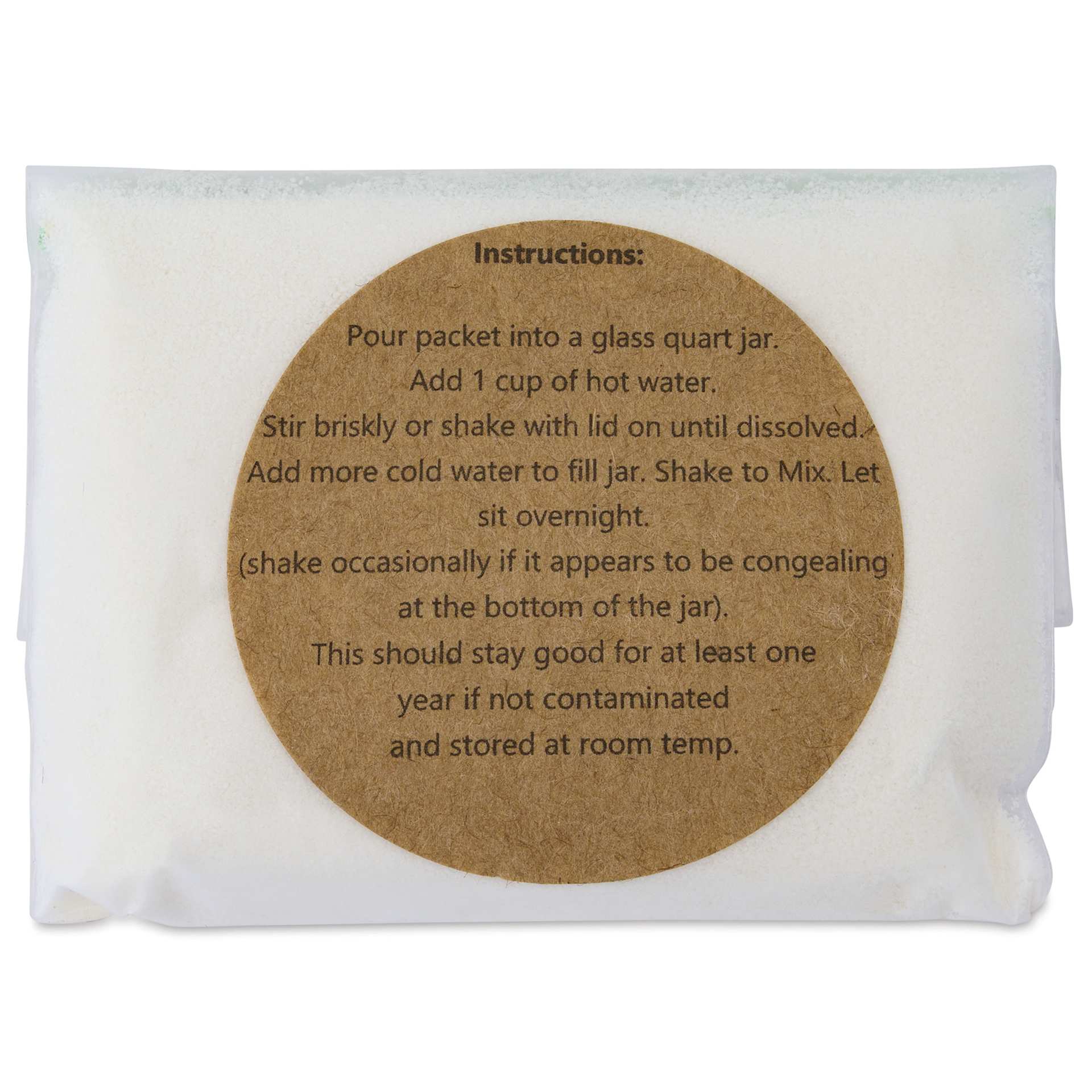 Natural Earth Paint Methyl Cellulose Adhesive - 0.75 oz back