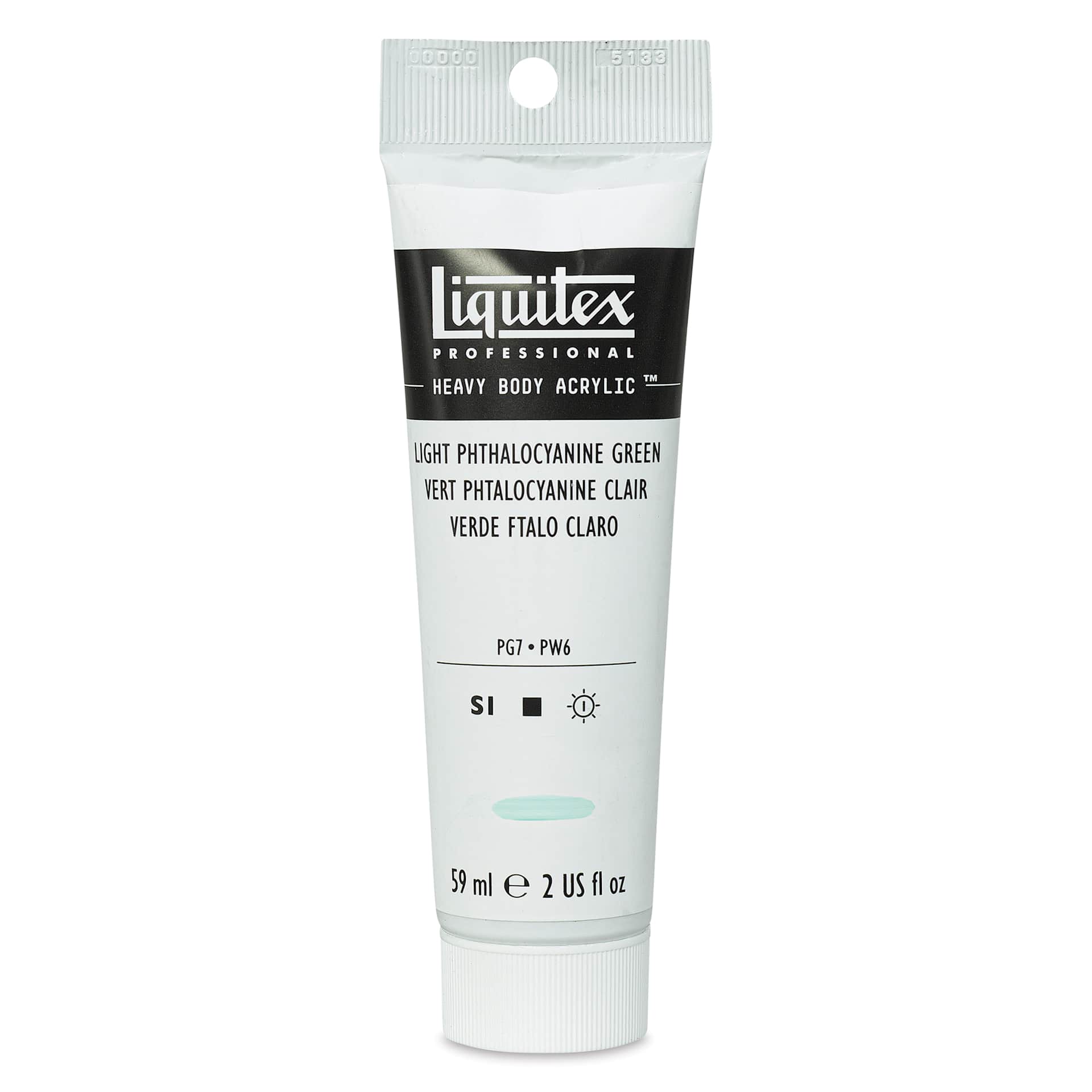 Liquitex Professional Heavy Body Acrylic Paint - Light Phthalo Green, 59 ml, Tube