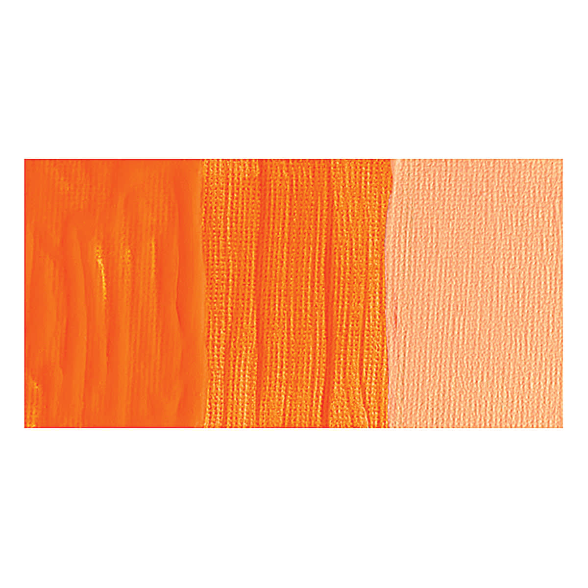 Golden Heavy Body Artist Acrylic Paint - Fluorescent Orange Yellow swatch