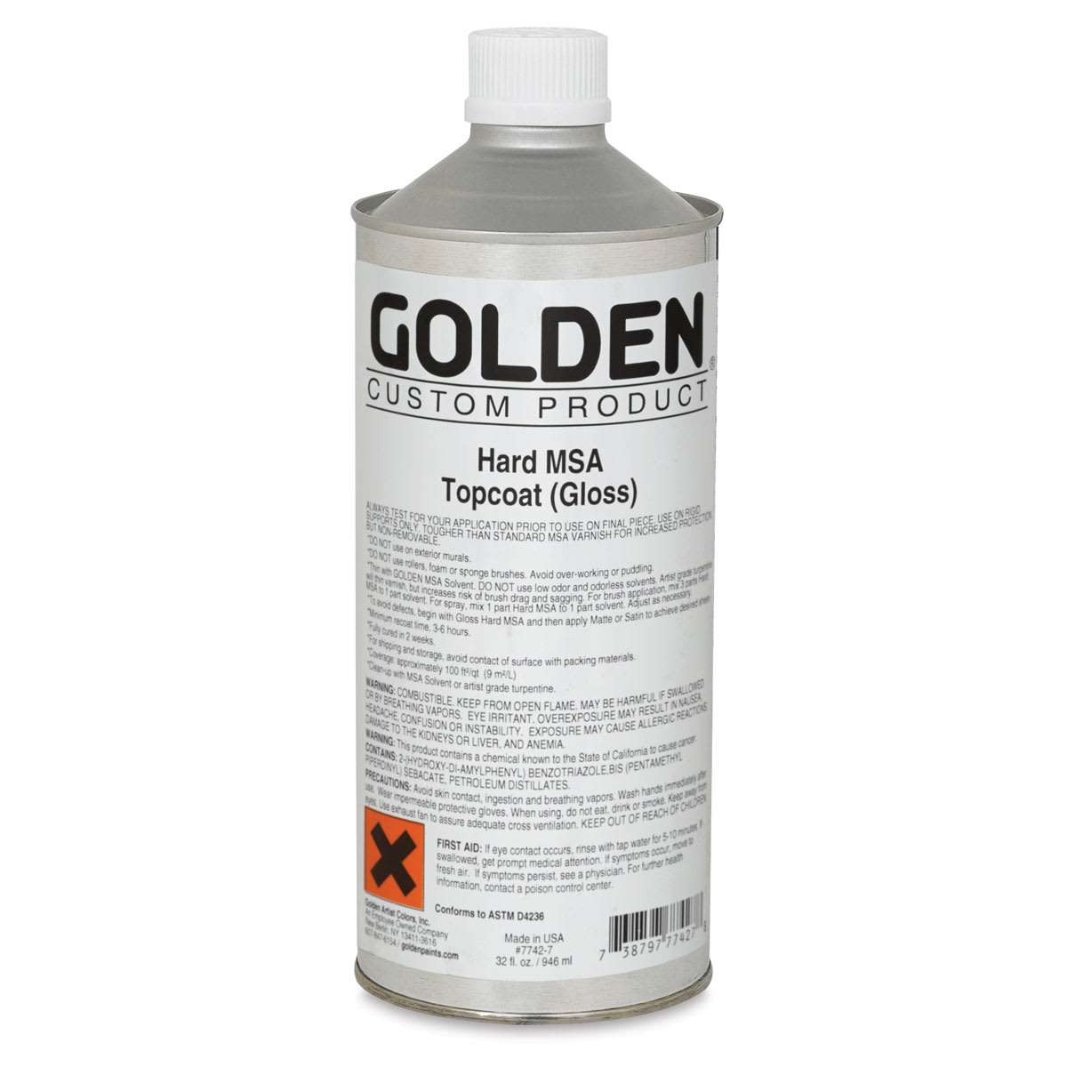 Golden Hard MSA Topcoat