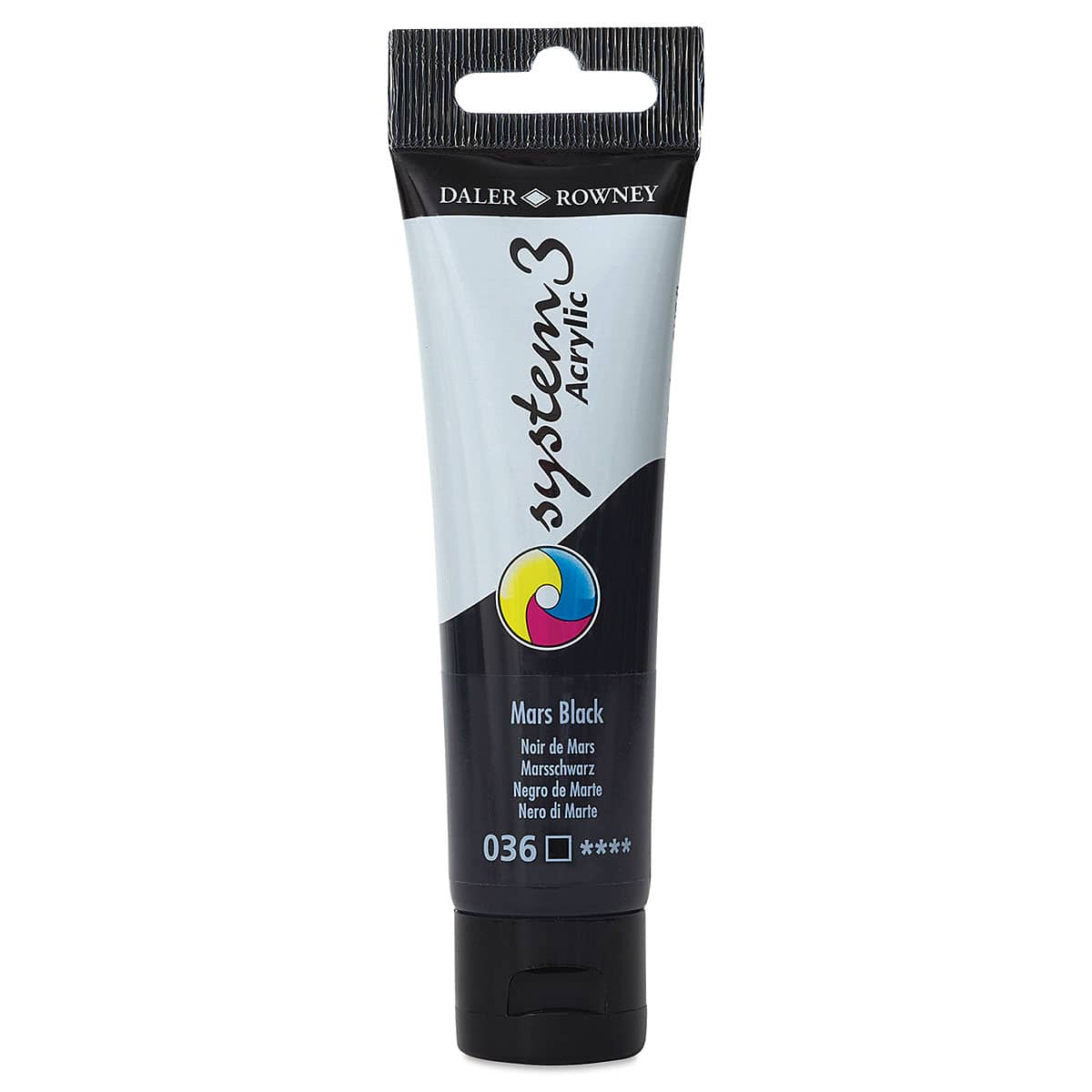 Daler-Rowney System3 Acrylic - Mars Black, 59 ml