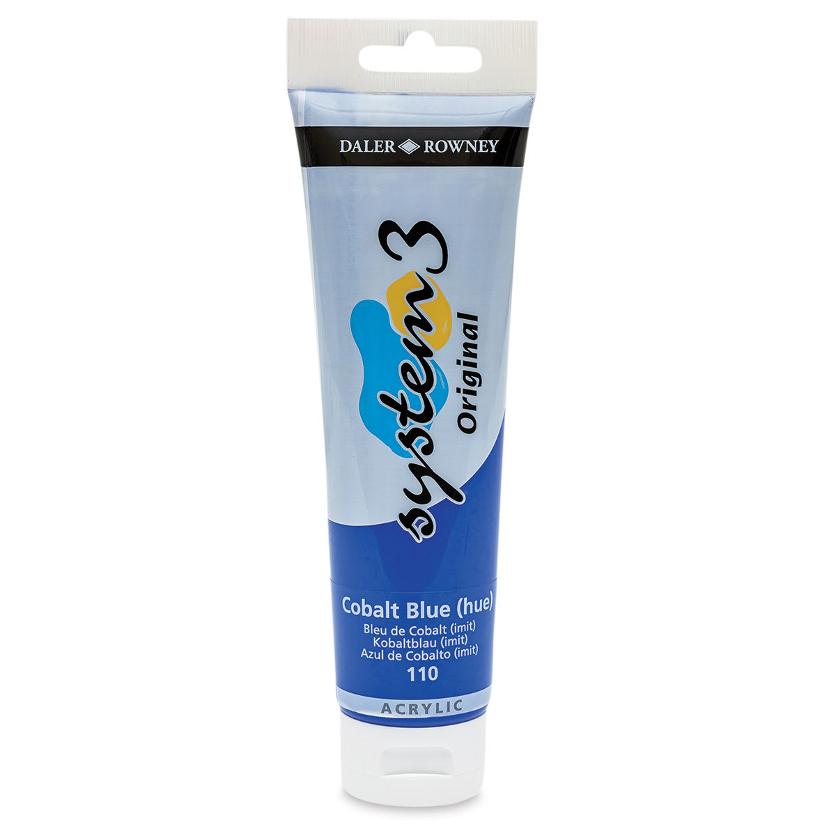 Daler-Rowney System3 Acrylic - Cobalt Blue Hue, 150 ml tube