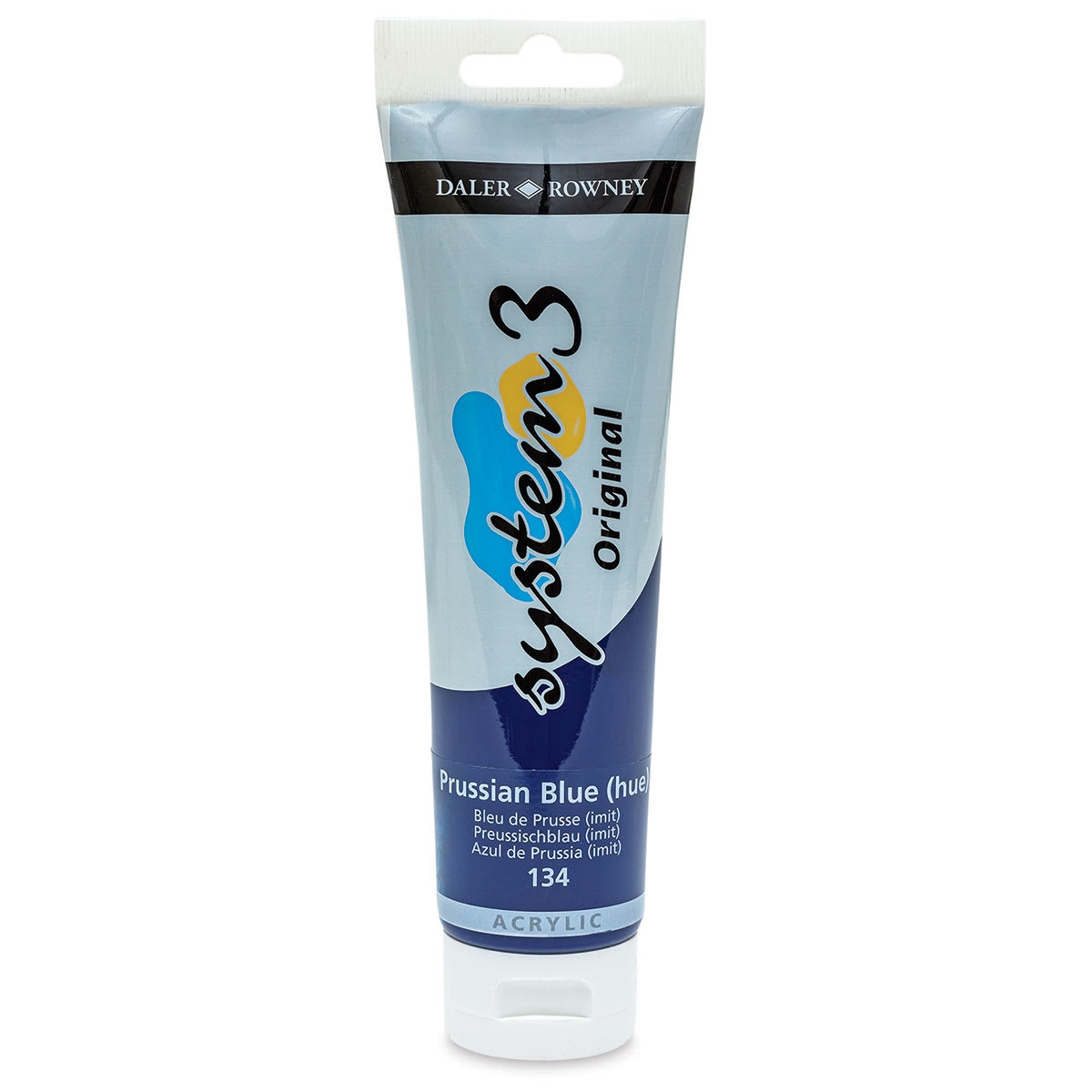 Daler-Rowney System3 Acrylic - Prussian Blue Hue, 150 ml tube