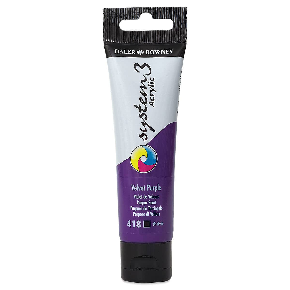 Daler-Rowney System3 Acrylic - Velvet Purple, 59 ml