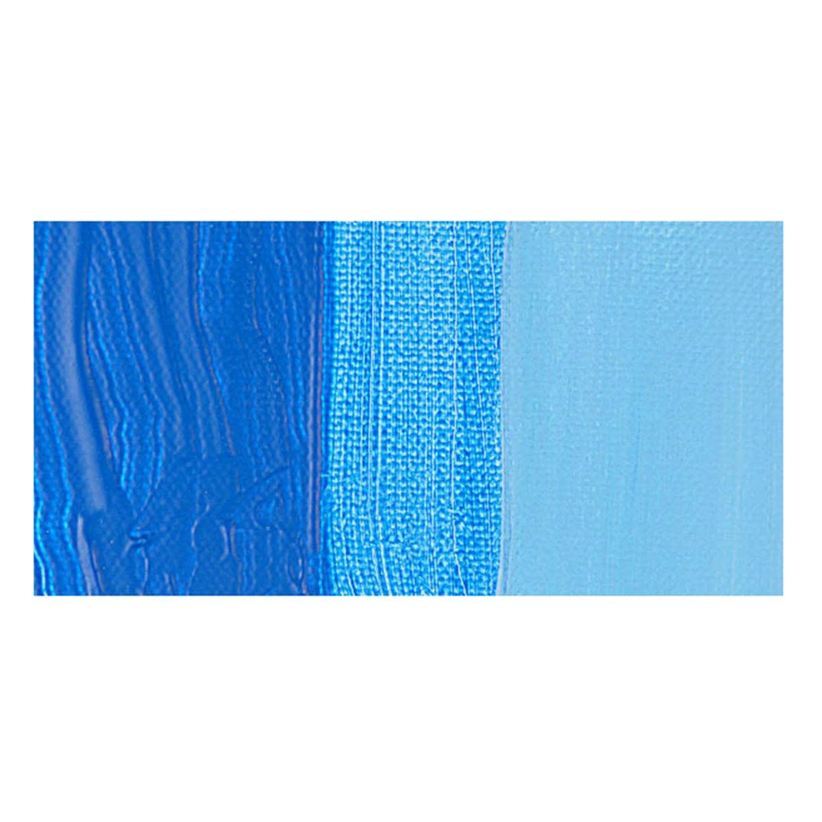 Daler-Rowney System3 Medium Body Acrylic Paint - Fluorescent Blue swatch
