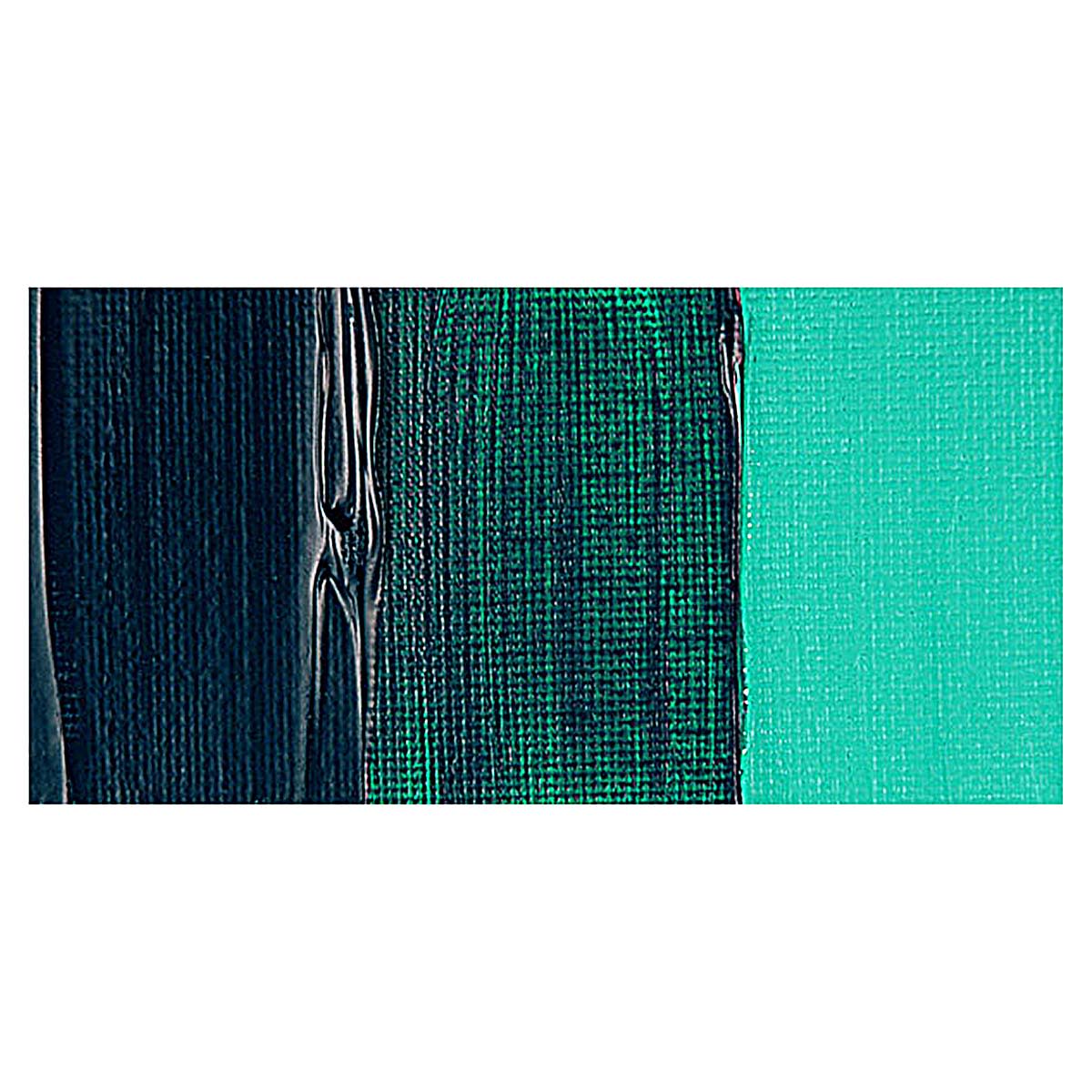 Lascaux Artist Acrylic Paint - Phthalo Green Deep swatch