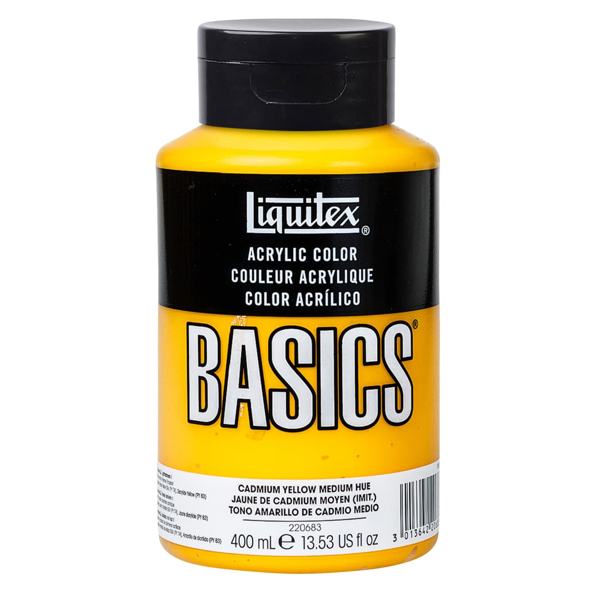 BASICS Acrylic Colors Cadmium Yellow Medium