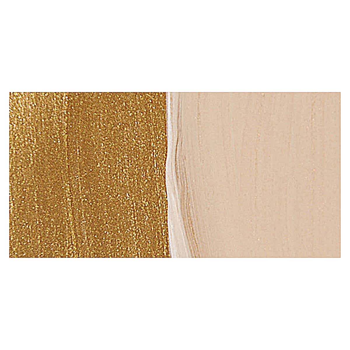 Chroma's Jo Sonja Specialty Metallic Acrylic Paint - Metallic Rich Gold swatch