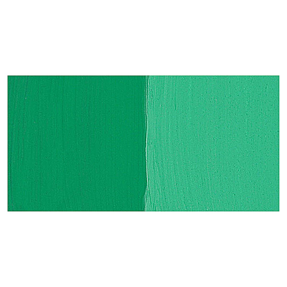 Holbein Artists' Gouache - Emerald Green swatch