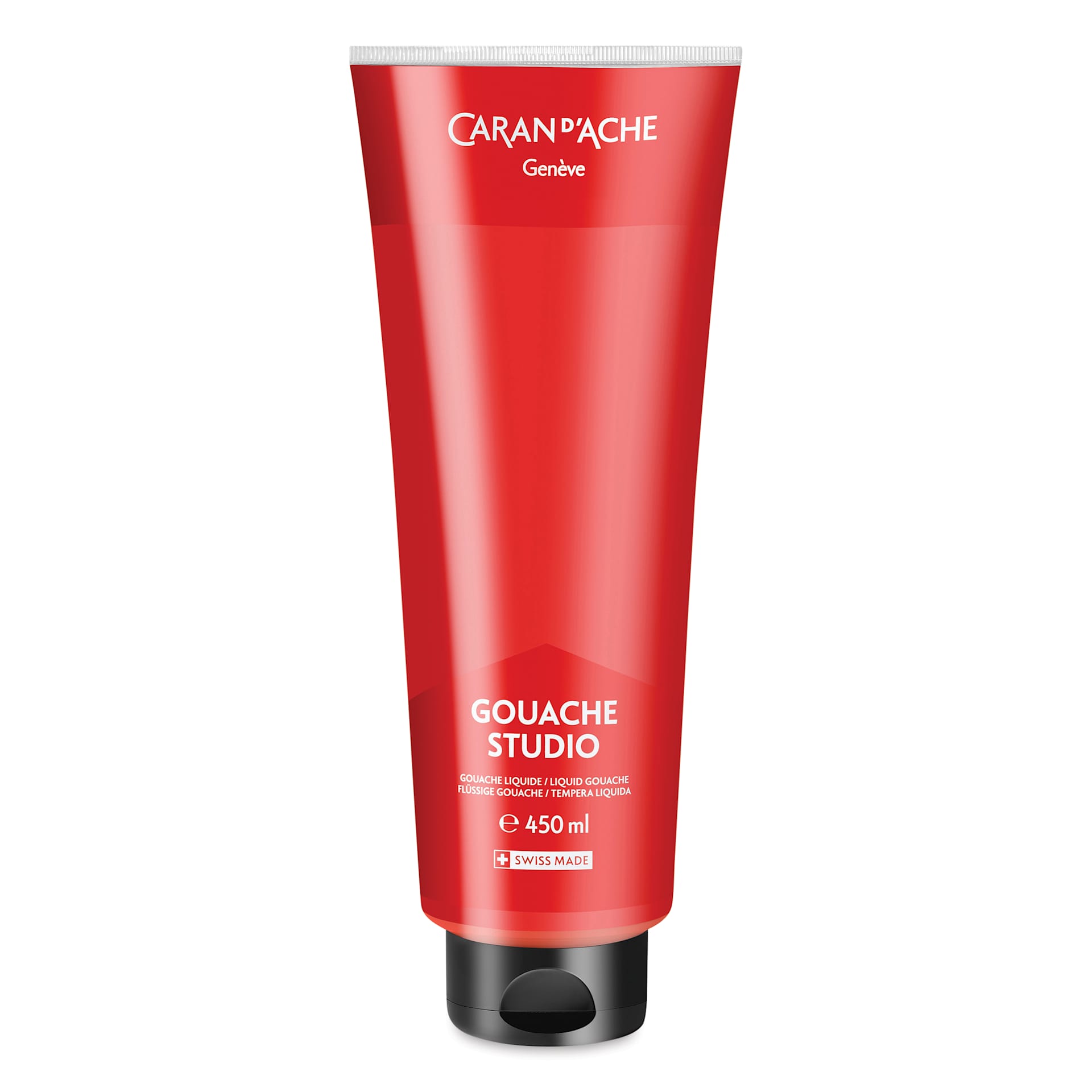 Caran d'Ache Studio Gouache - Scarlet, 450 ml, Tube