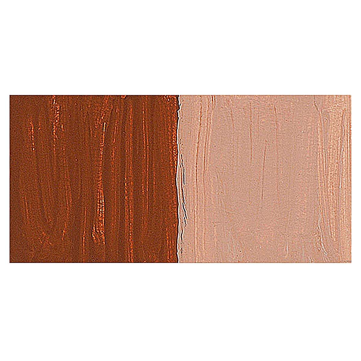 Utrecht Artists' Gouache - Burnt Sienna swatch