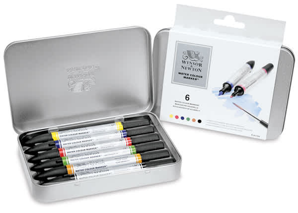 Winsor & Newton Watercolor Markers and Sets