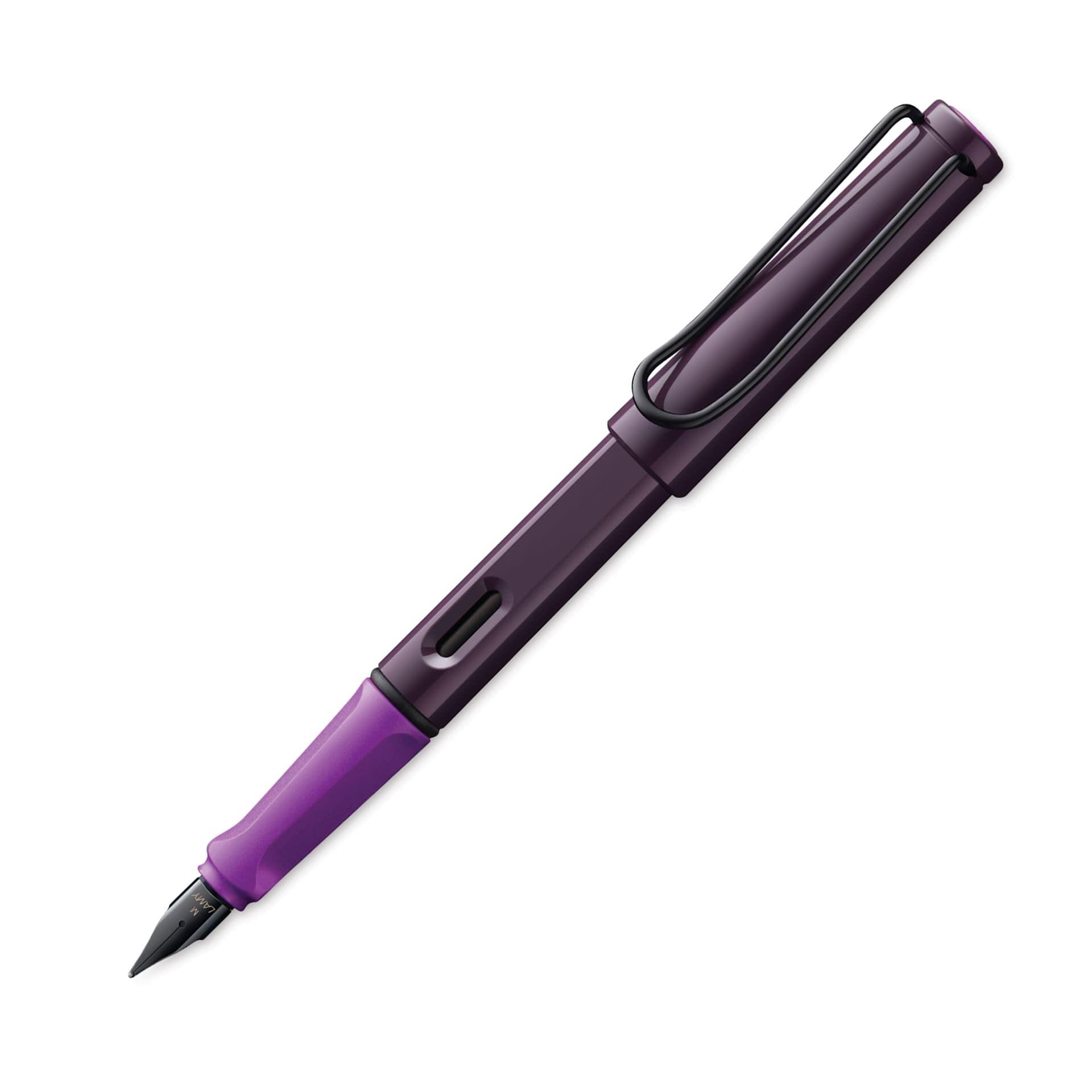 Lamy Safari Fountain Pen Violet Blackberry, Extra-Fine Nib