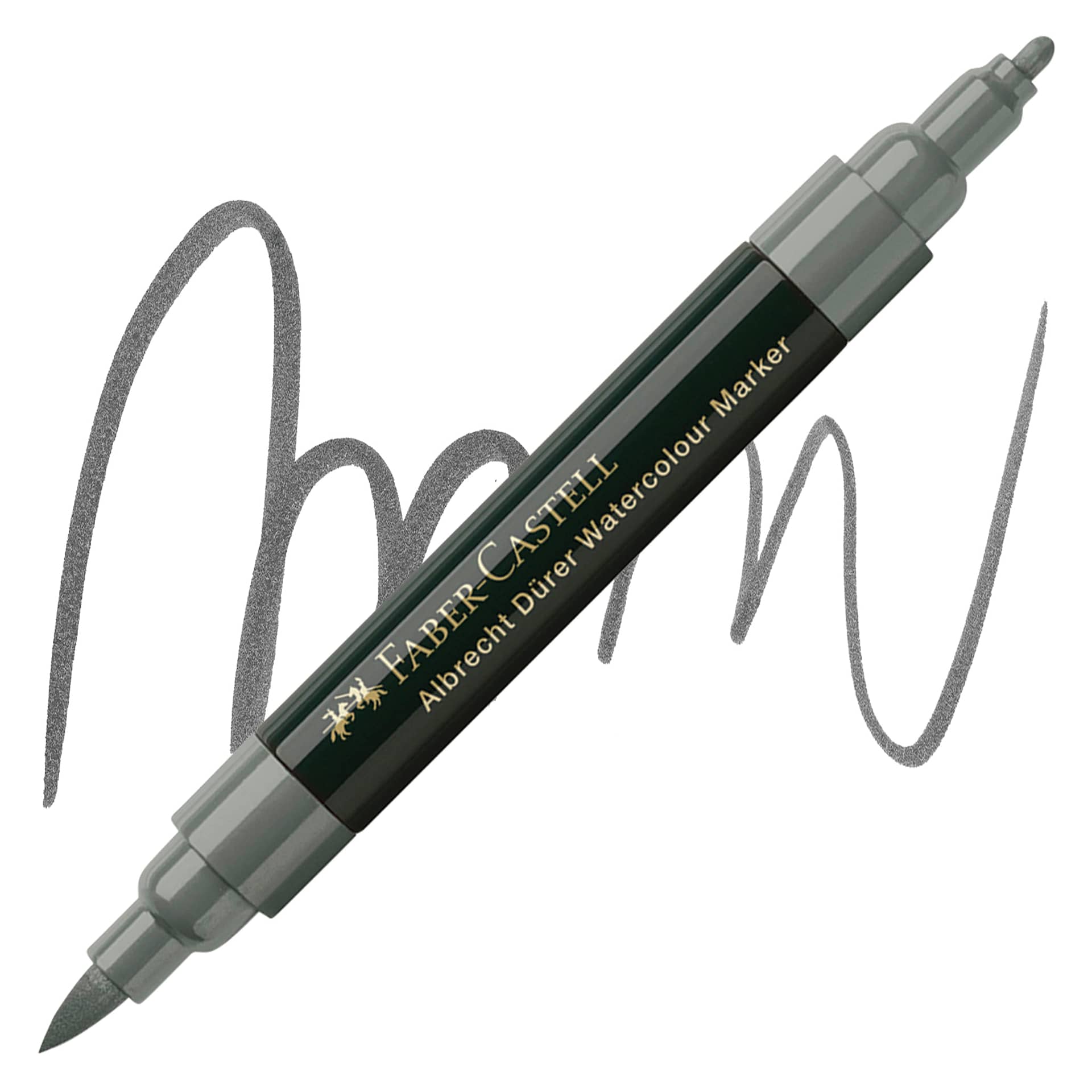 Faber-Castell Albrecht Dürer Watercolor Marker - Cold Grey VI 235 marker and swatch