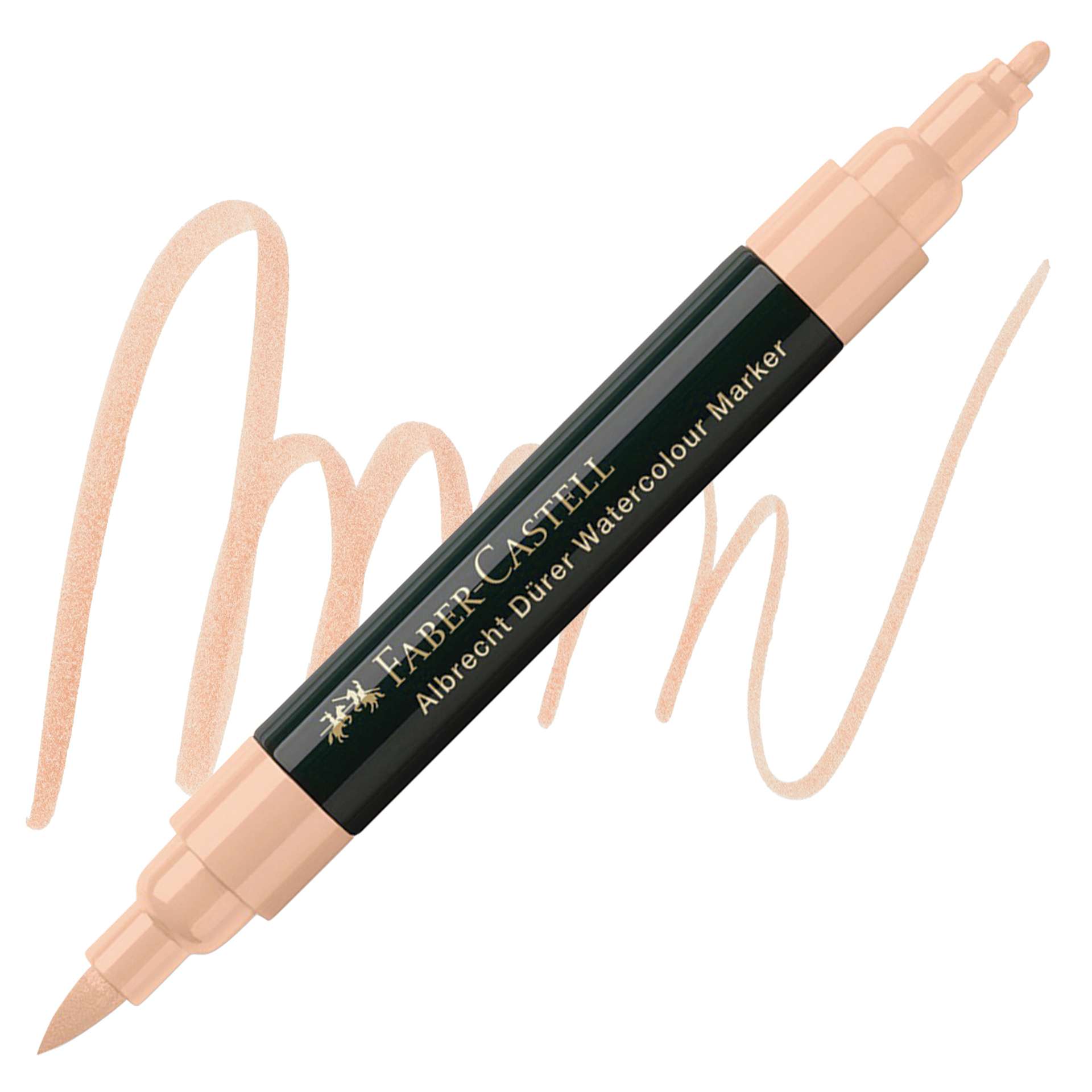 Faber-Castell Albrecht Dürer Watercolor Marker - Beige Red 132 marker and swatch