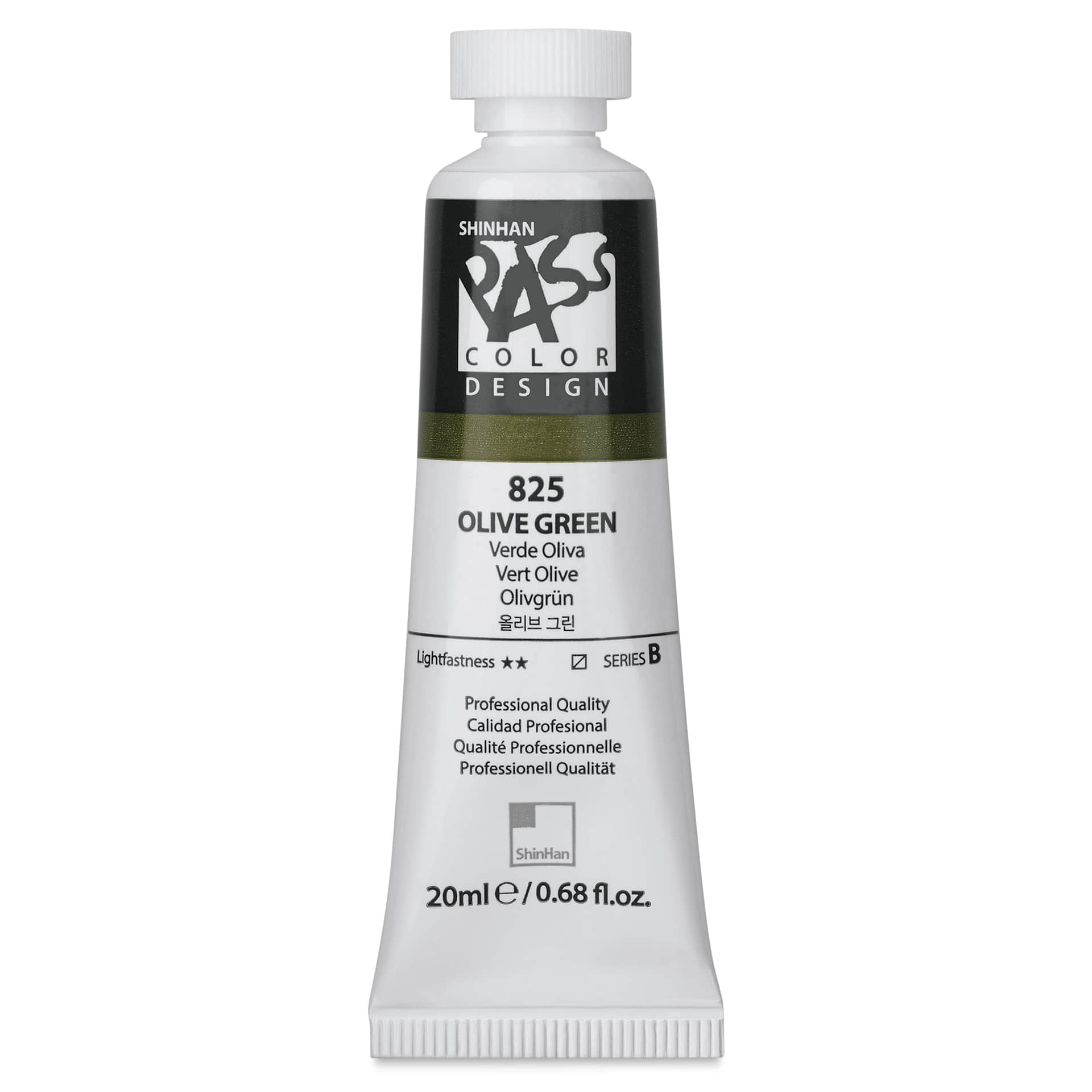 ShinHan Pass Colors Opaque Watercolor Tube - Olive Green, 20 ml