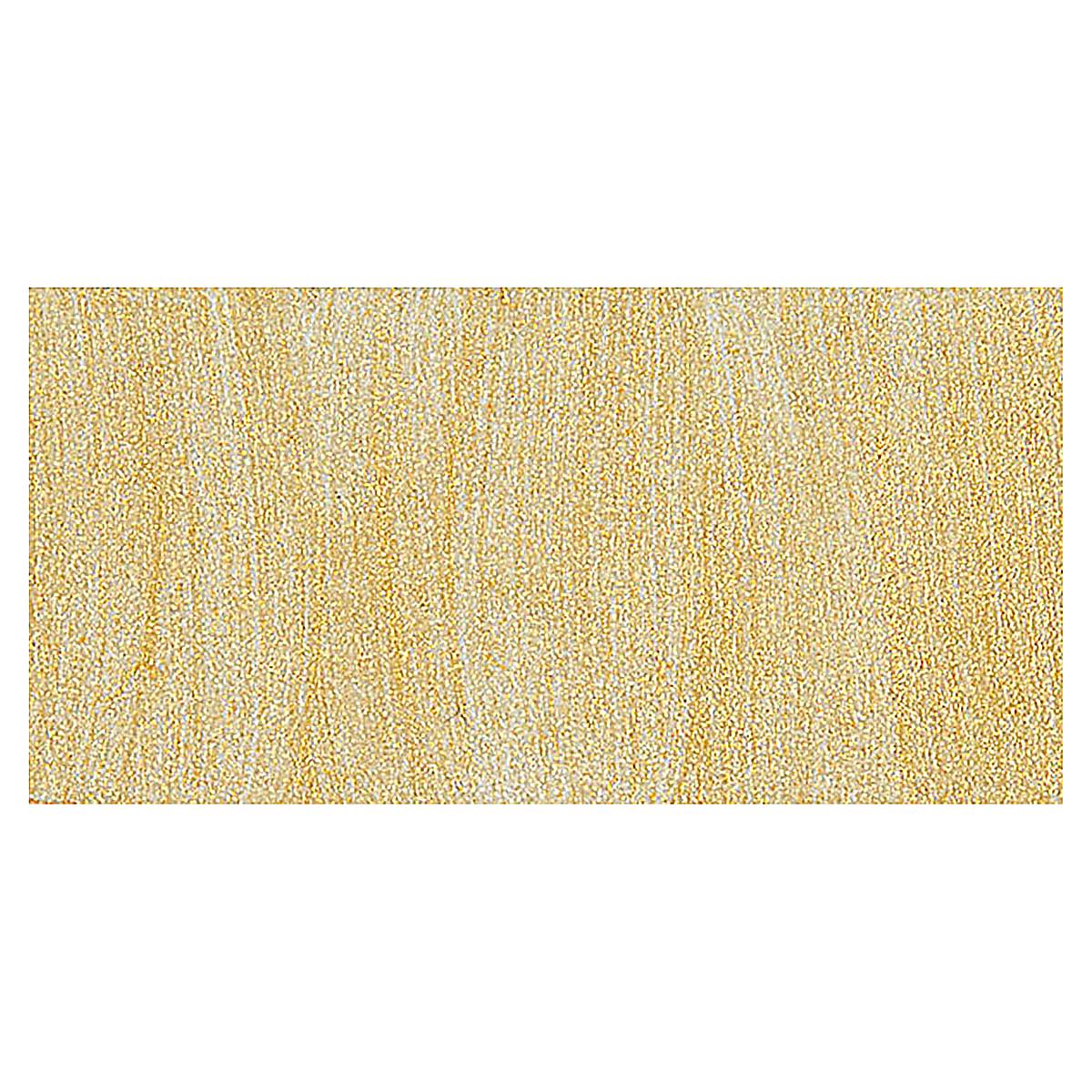 Ronan Aqua Leaf Water-Based Faux Metallic Color - Brass swatch