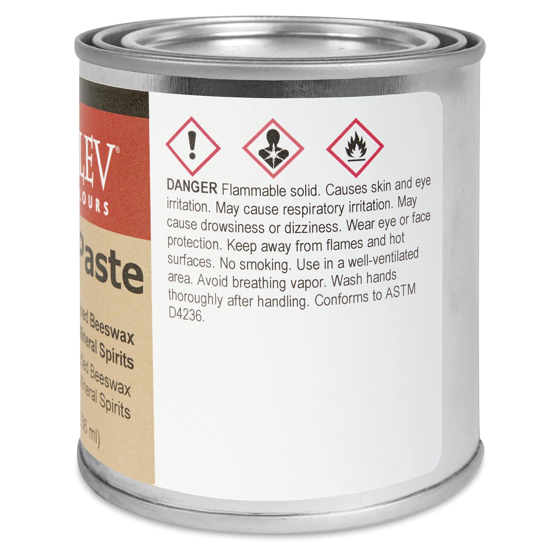 Rublev Wax Paste Medium - 236 ml side view