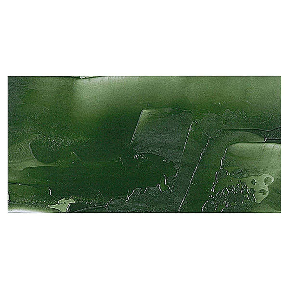 Enkaustikos Hot Cakes Encaustic Wax Paint - Vagone Green Earth swatch