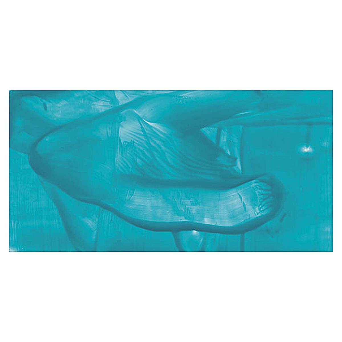 Enkaustikos Wax Snaps Encaustic Paint - Cobalt Aqua Deep swatch