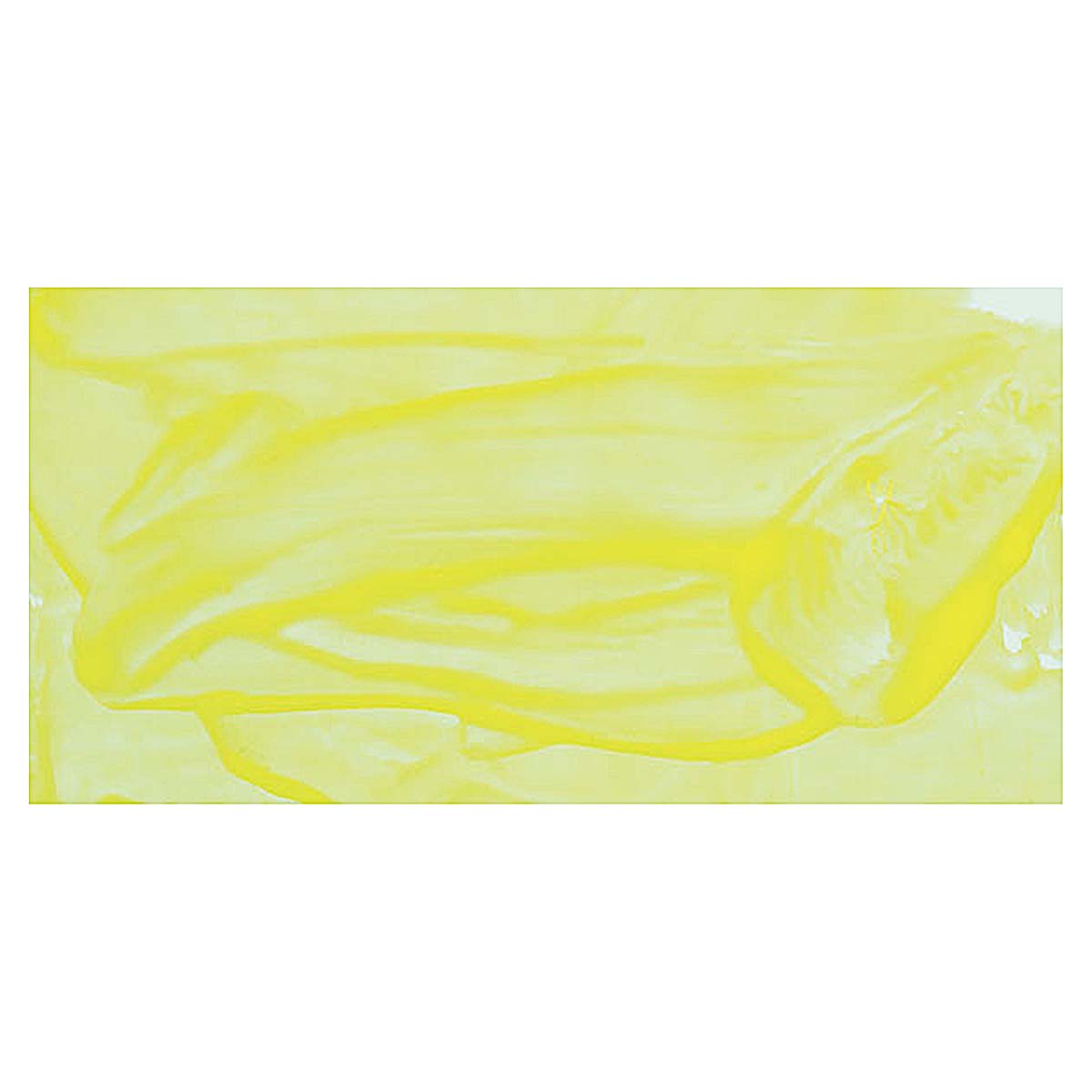 Enkaustikos Wax Snaps Encaustic Paint - Fluorescent Yellow swatch
