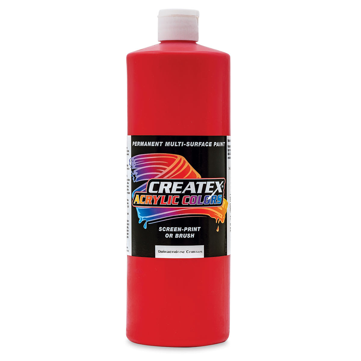 Createx Acrylics - Quinacridone Crimson, Quart