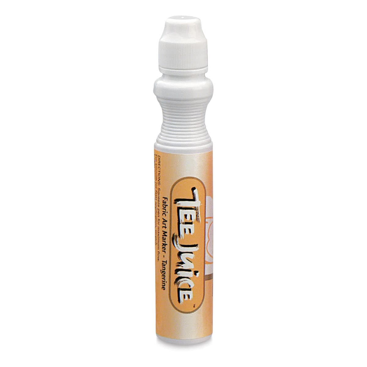 Jacquard Tee Juice Fabric Marker - Tangerine, Broad Point,  Marker