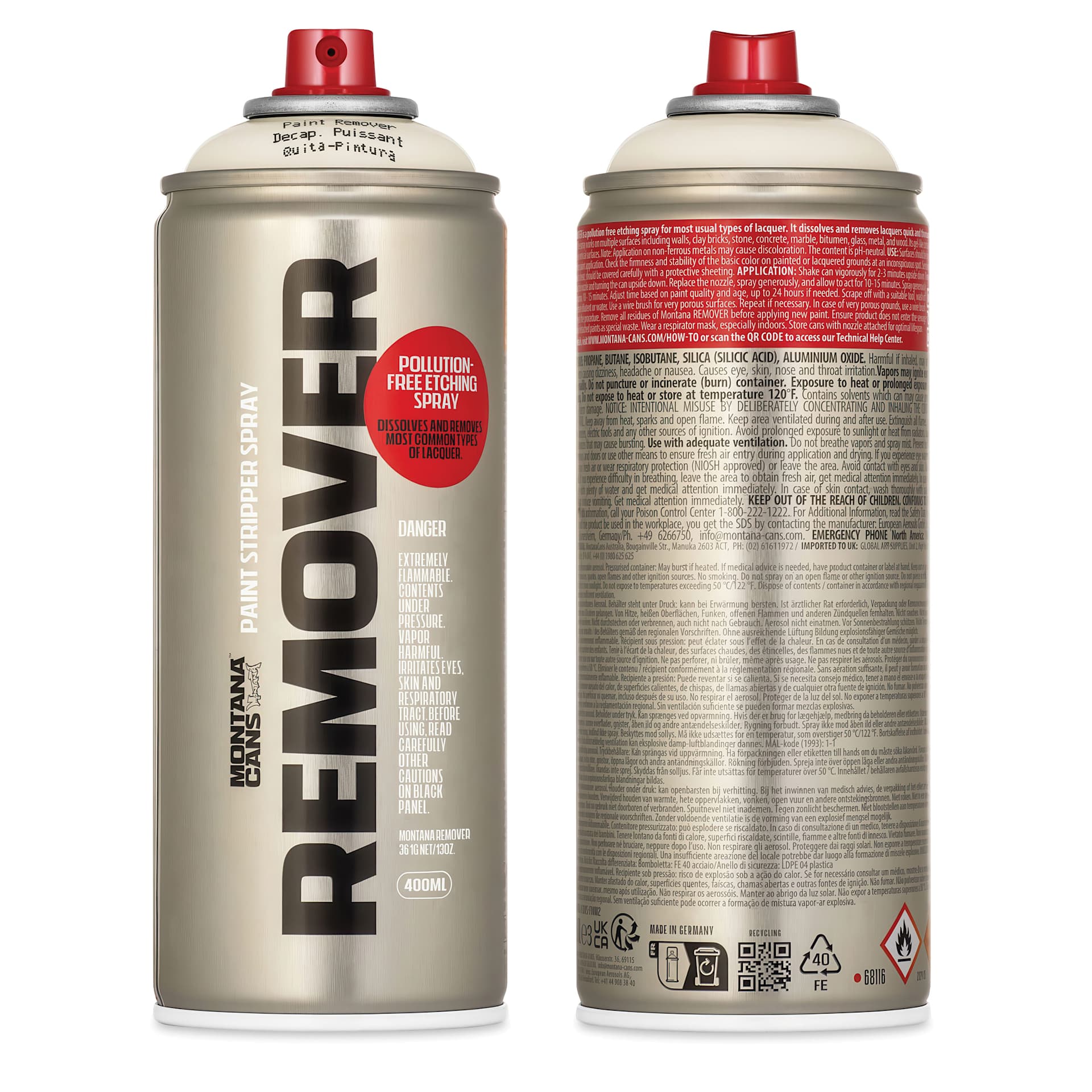 Montana TECH Remover   Canadian label 400ml