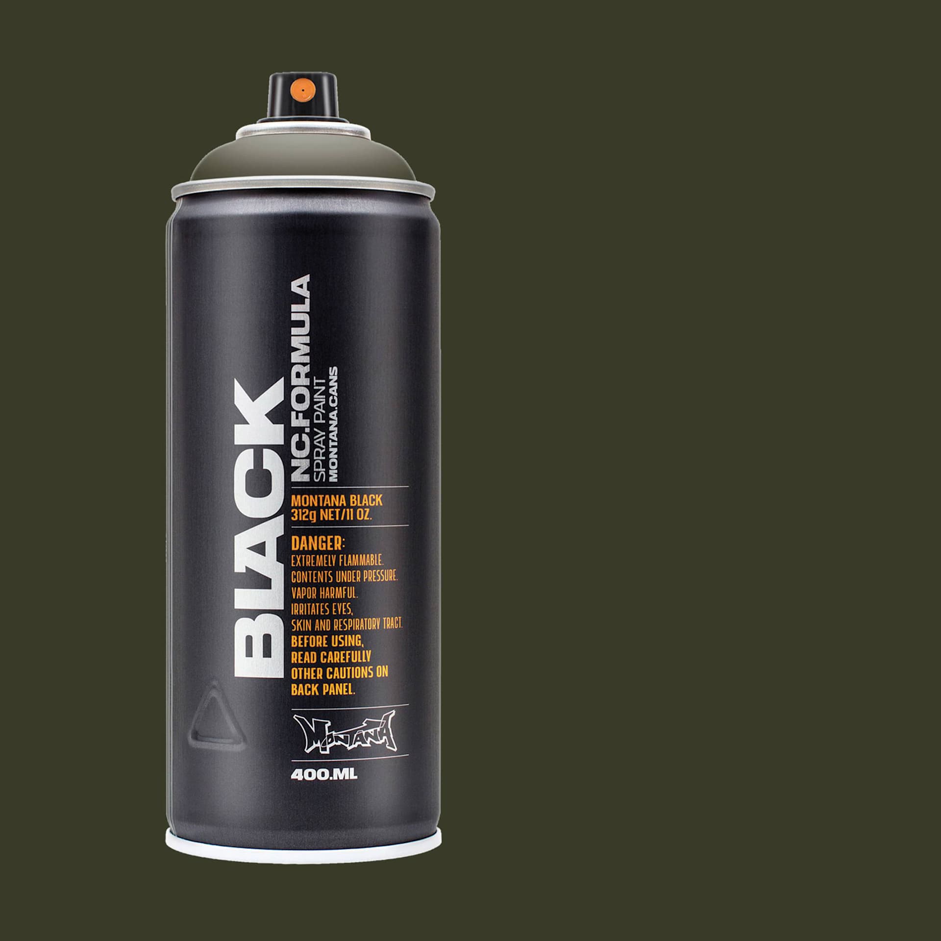 Montana Black Spray Paint - B.A. Bosko, 400 ml can | BLICK Art