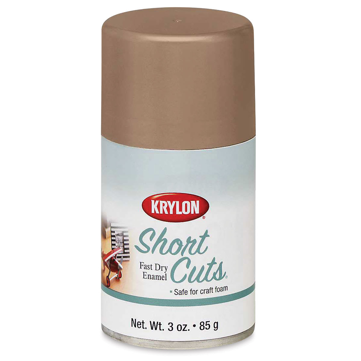 Krylon Short Cuts Spray Paint - True Taupe, 3 oz