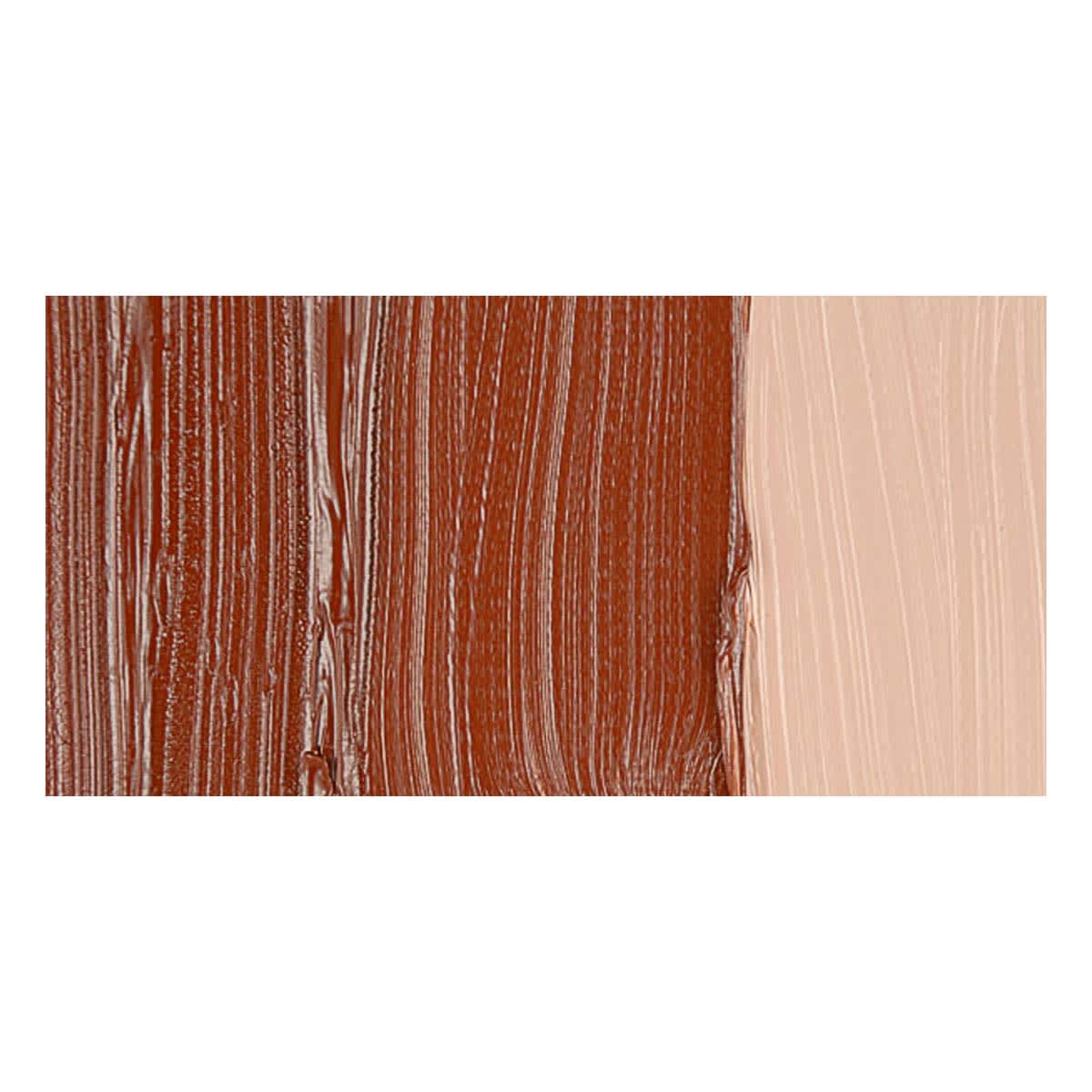 Da Vinci Artsits' Oil Paint - Burnt Sienna swatch