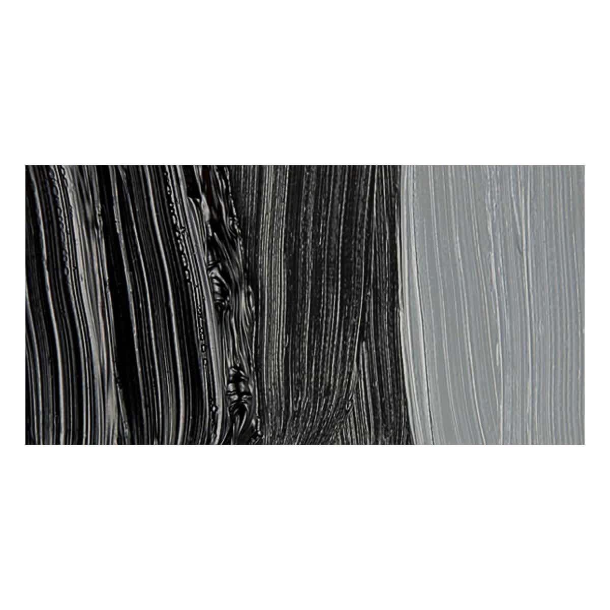 Da Vinci Artsits' Oil Paint - Ivory Black swatch
