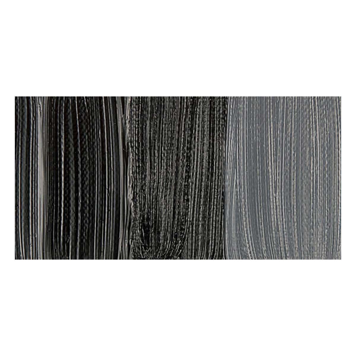Da Vinci Artsits' Oil Paint - Lamp Black swatch