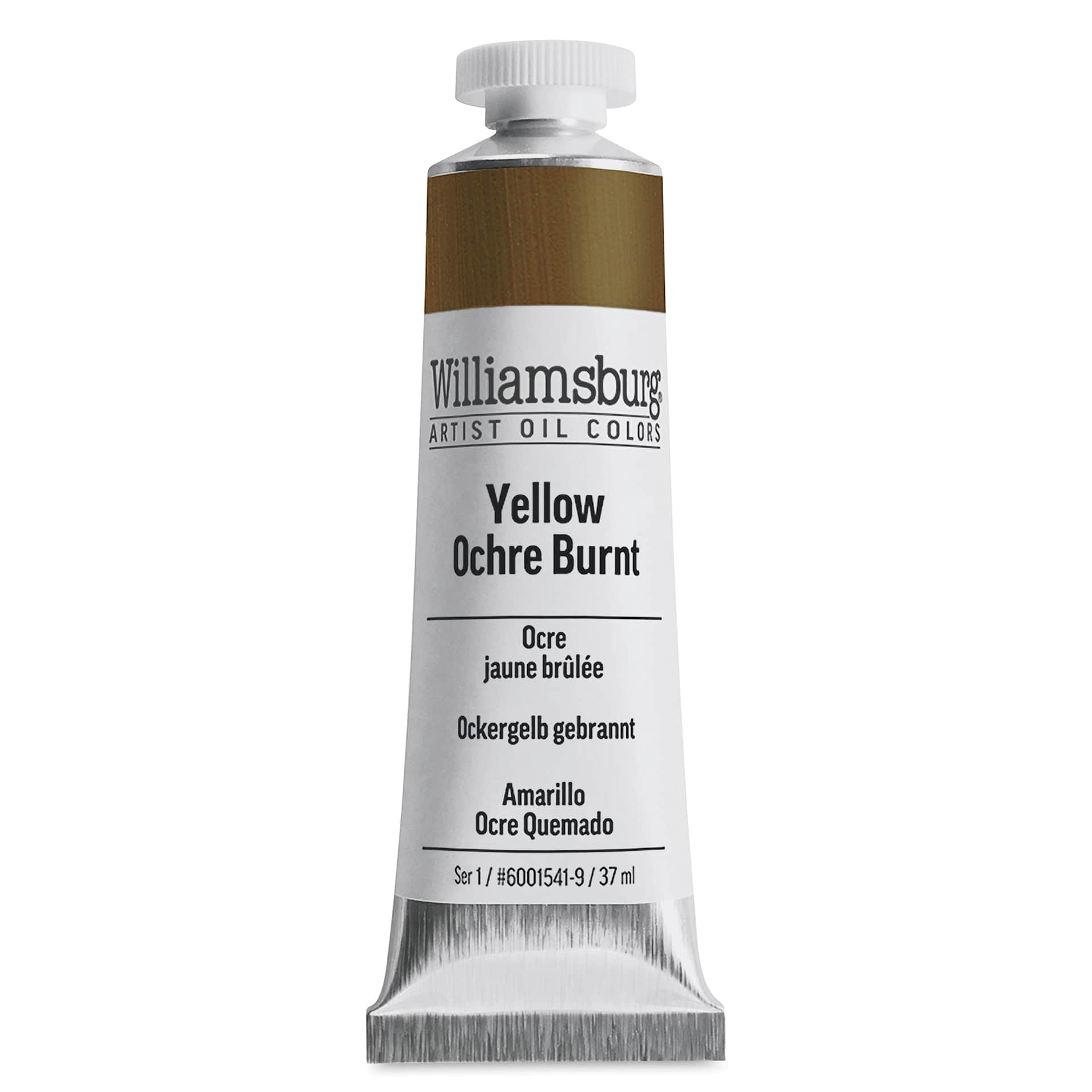 Williamsburg Handmade Oil Paint - Yellow Ochre Burnt, 37 ml tube