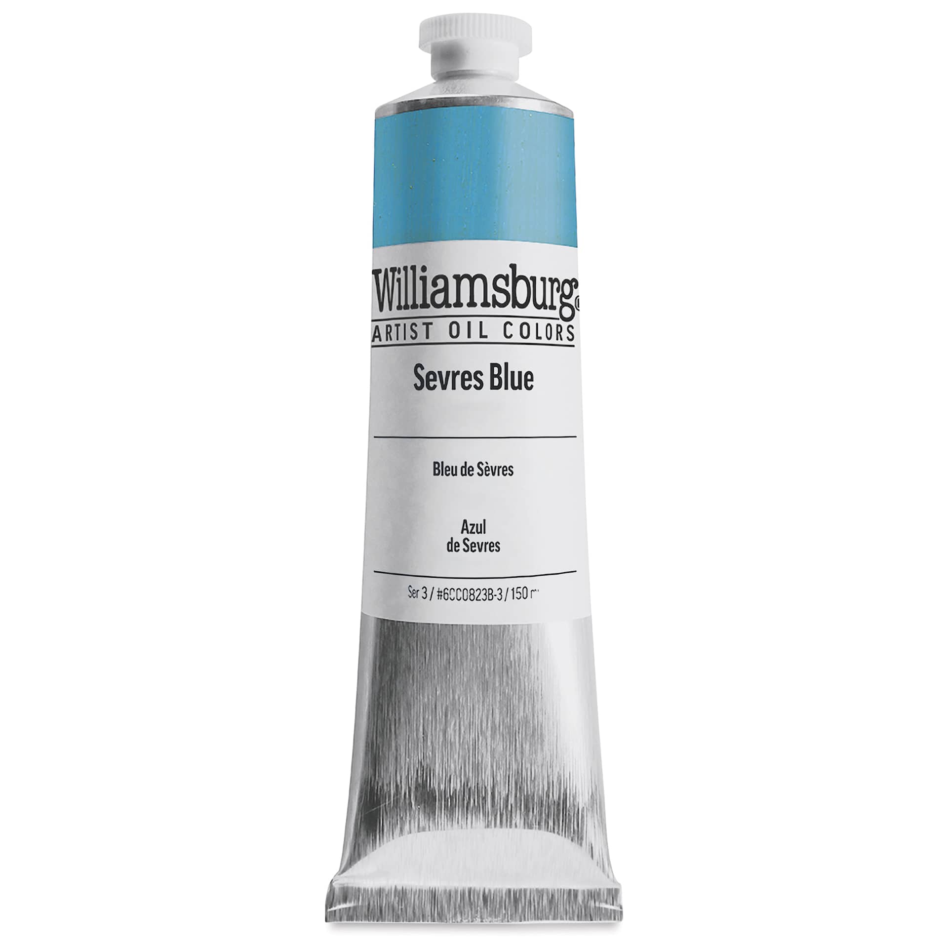 Williamsburg Handmade Oil Paint - Sevres Blue, 150 ml tube