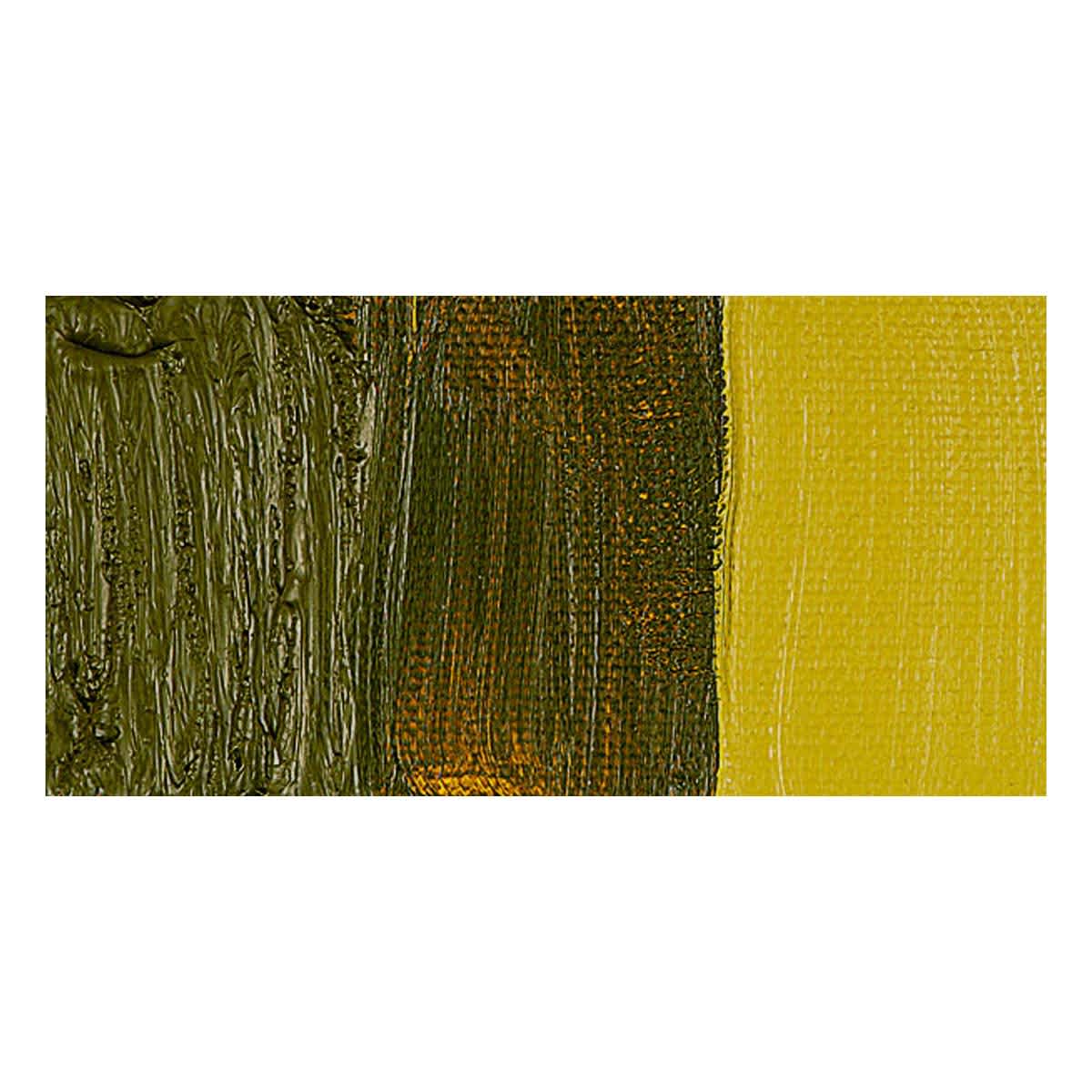 Williamsburg Handmade Oil Paint - Green Gold swatch