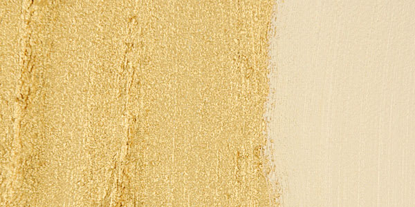 Williamsburg Handmade Oil Paint - Iridescent Pale Gold swatch