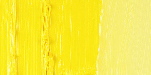 Williamsburg Handmade Oil Paint - Permanent Yellow Light swatch