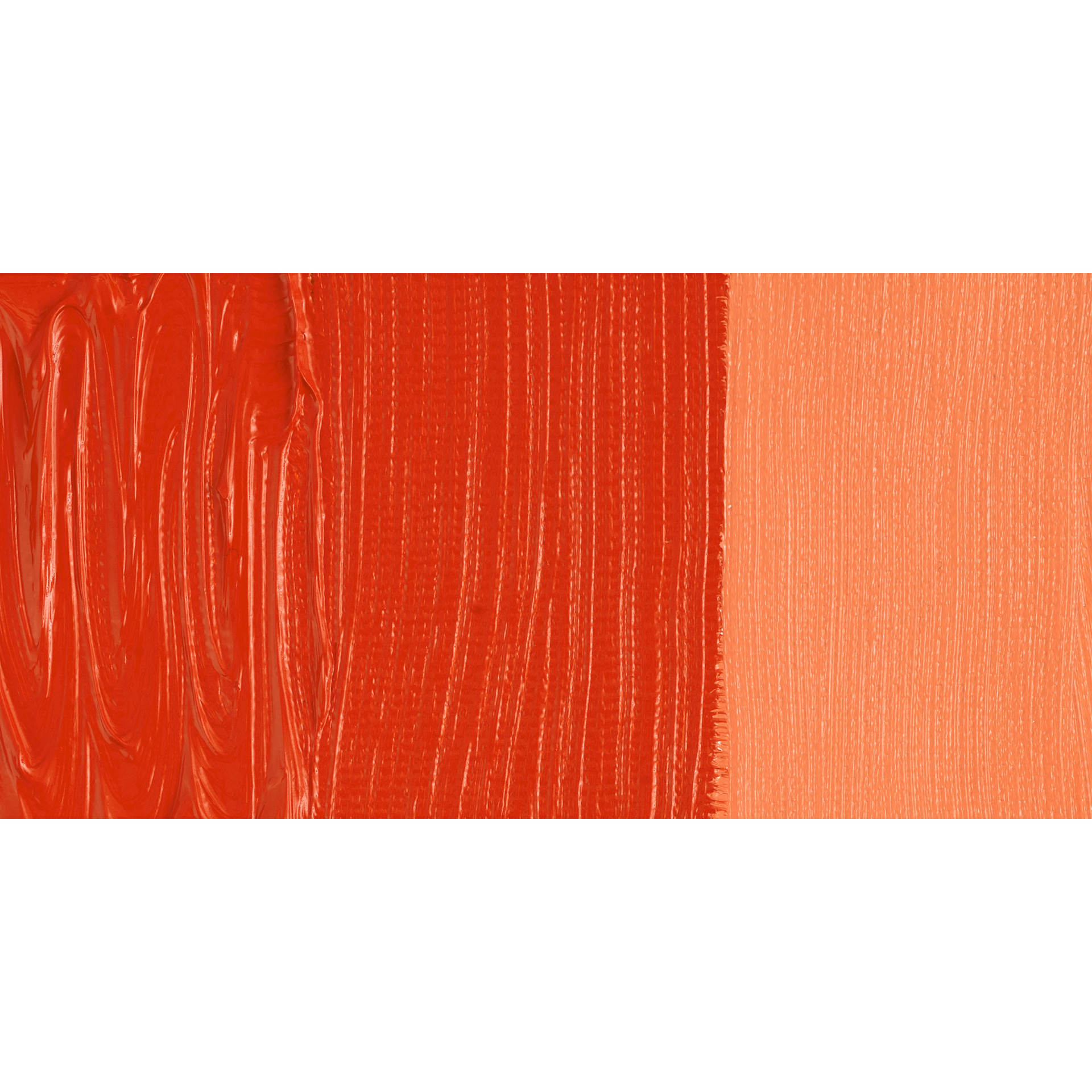 Michael Harding Artists Oil Color - Orange Benzimidazolone swatch