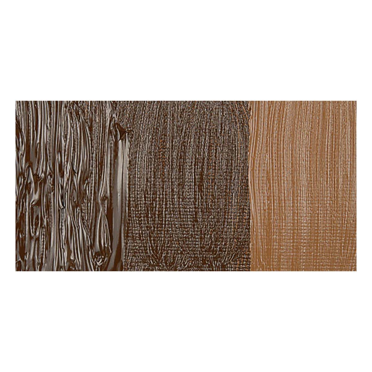 Michael Harding Artists Oil Paint - Burnt Sienna swatch