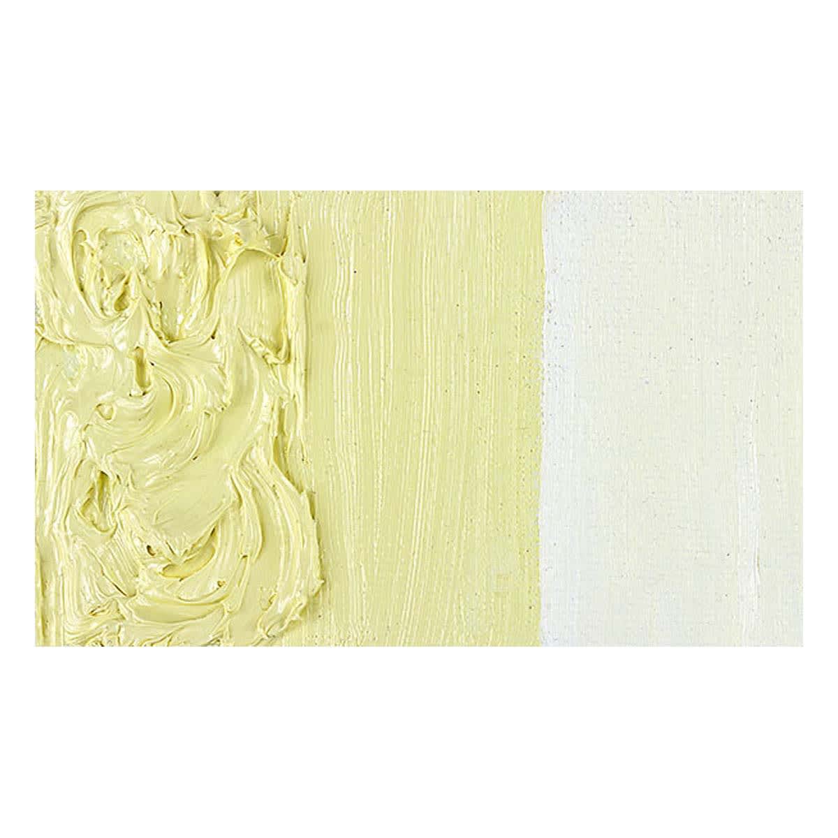 Michael Harding Artists Oil Paint - Lead Tin Yellow Light swatch