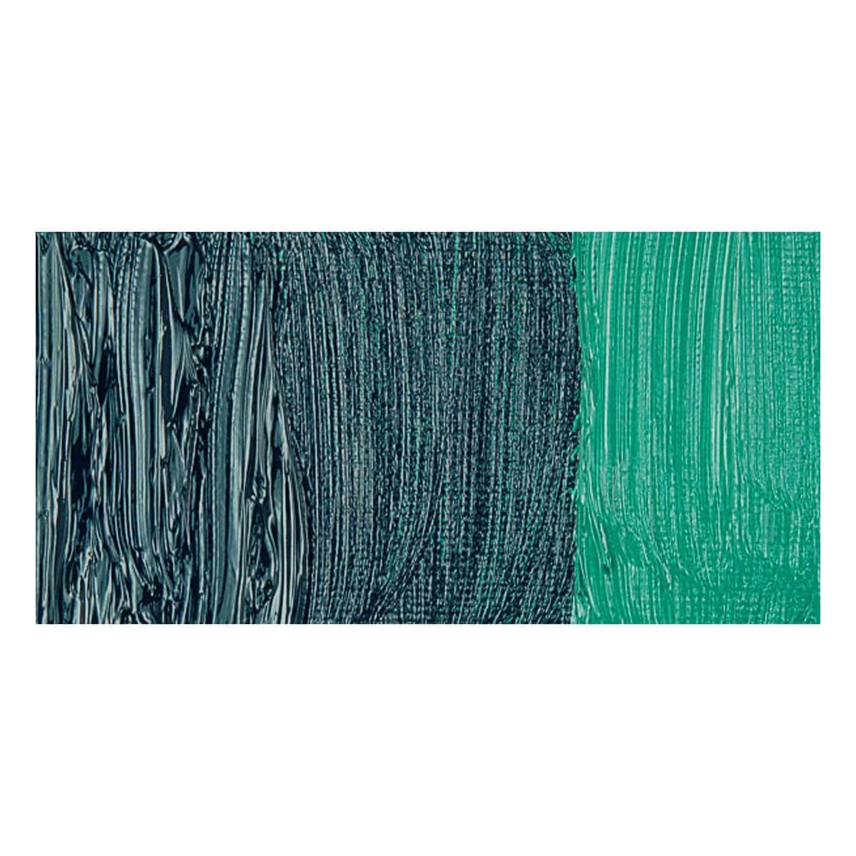 Michael Harding Artists Oil Paint - Phthalo Green Lake swatch