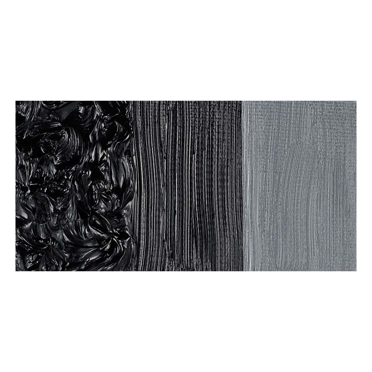 Michael Harding Artists Oil Paint - Vine Black swatch