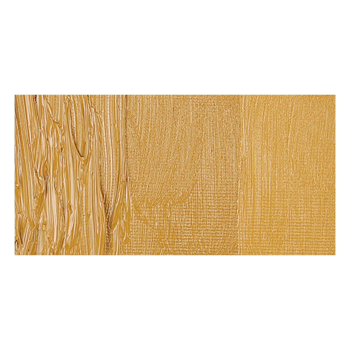Michael Harding Artists Oil Paint - Yellow Ochre swatch