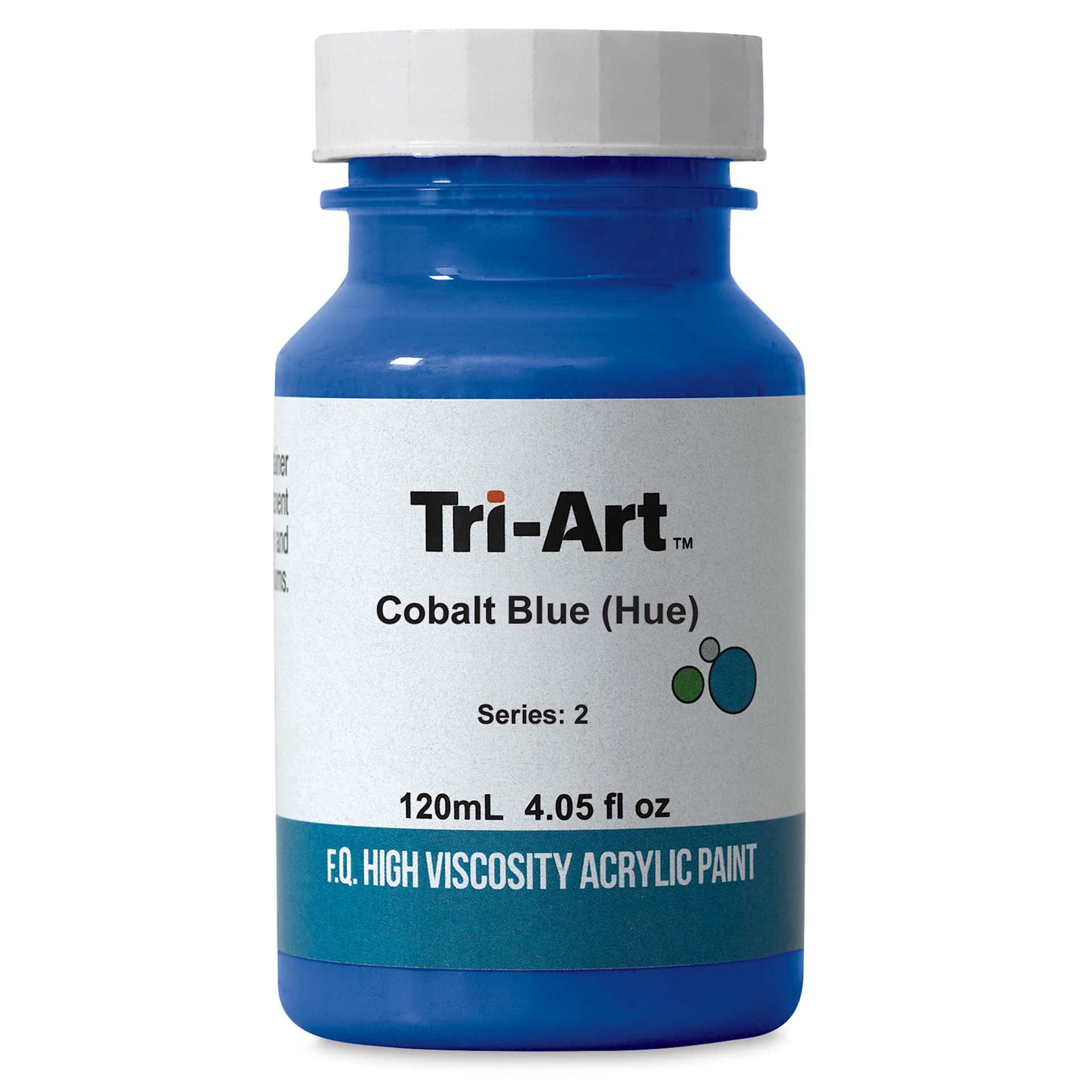 Tri-Art High Viscosity Artist Acrylic - Cobalt Blue Hue, 120 ml jar