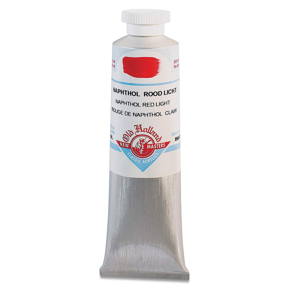 Old Holland New Masters Classic Acrylics - Naphthol Red Light, 60 ml tube