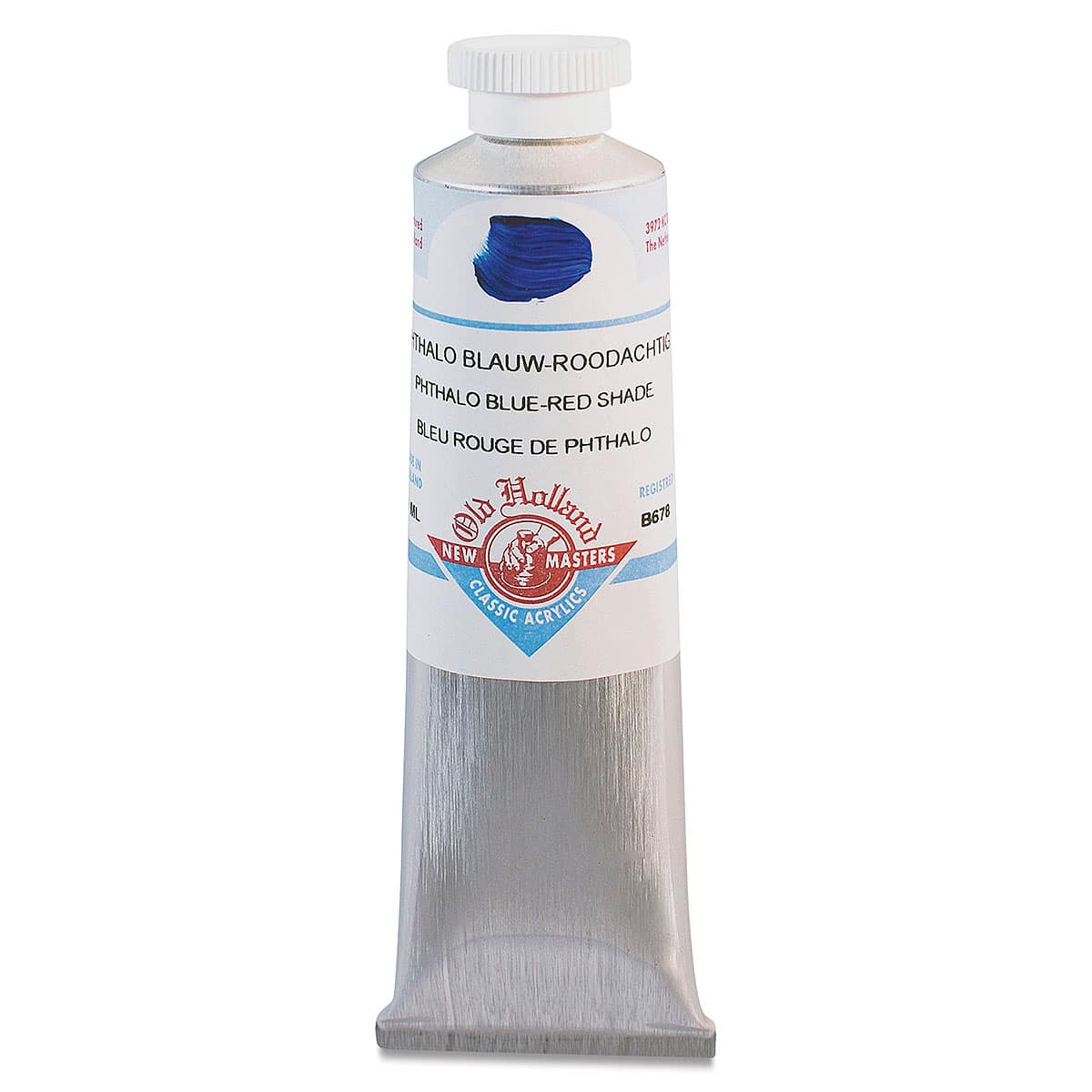 Old Holland New Masters Classic Acrylics - Phthalo Blue Red Shade, 60 ml tube