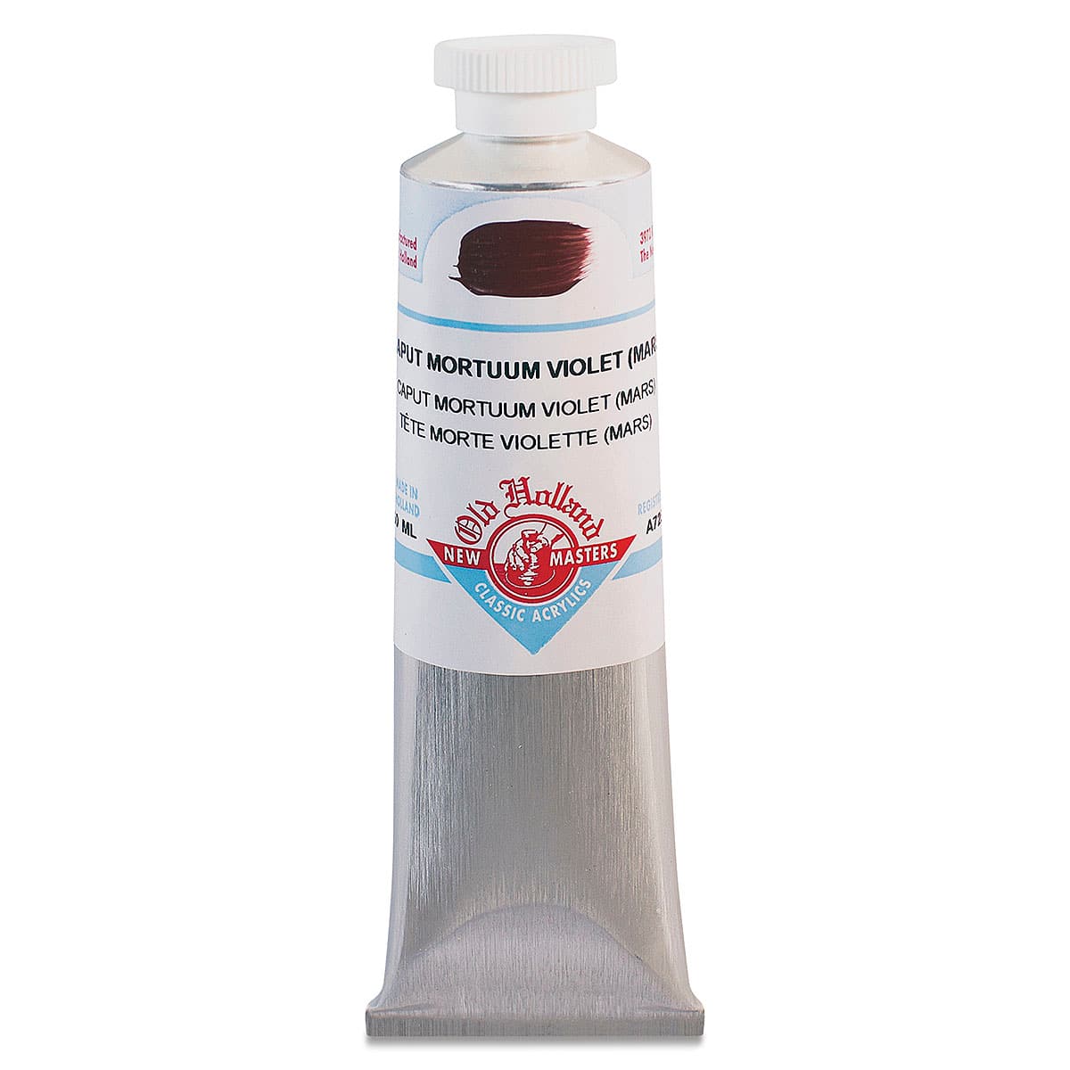 Old Holland New Masters Classic Acrylics - Caput Mortuum Violet (Mars), 60 ml tube